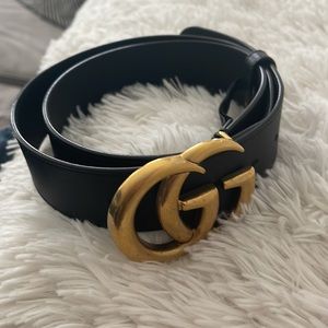 100% Authentic Black Gucci Belt